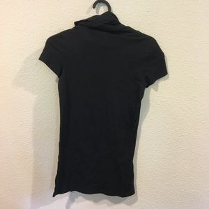 Theory Tops - Theory black short sleeve turtle neck top Theory Tops - Theory black short sleeve turtle neck top